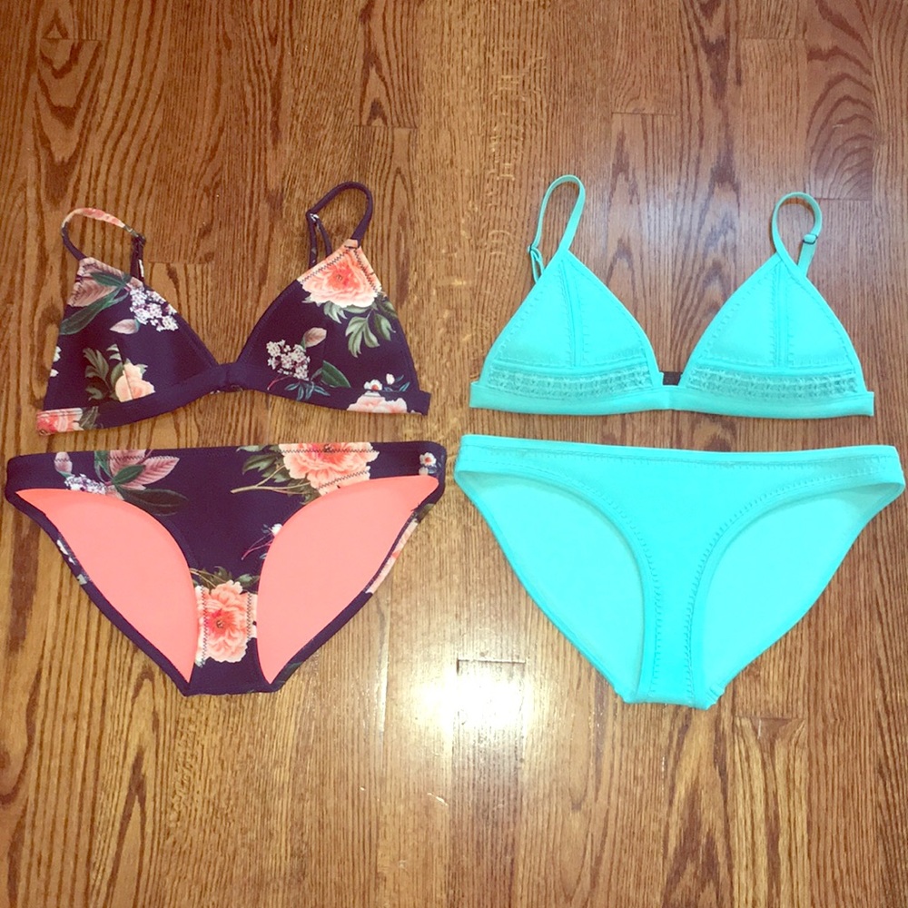 LOT OF 2 AUTHENTIC TRIANGL BIKINIS👙